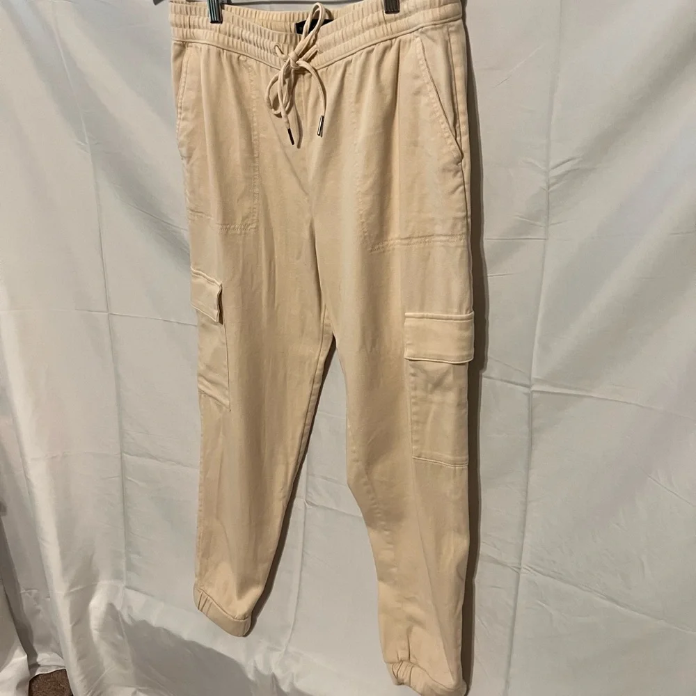 SOLD!! M Banana Republic cotton modal blend draw waist jogger pants - Picture 4 of 11